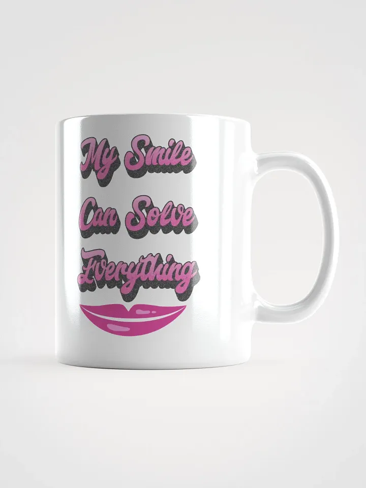 My Smile Can Solve Everything White Mug product image (2)