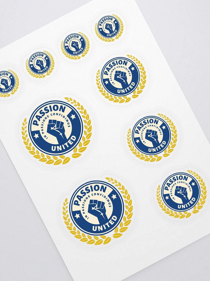 Logo Sticker Sheet - Varied Sizes product image (1)