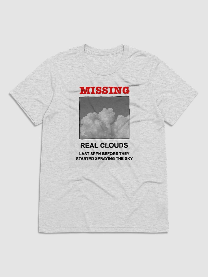 Missing: Real Clouds - Triblend Short Sleeve T-Shirt product image (1)