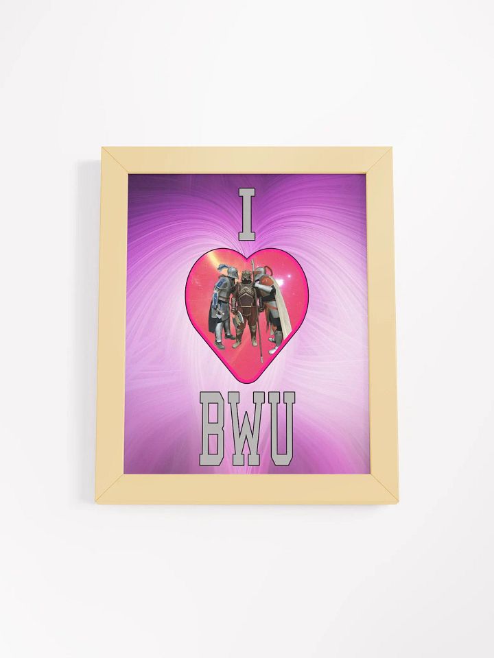 I <3 BWU Poster product image (48)