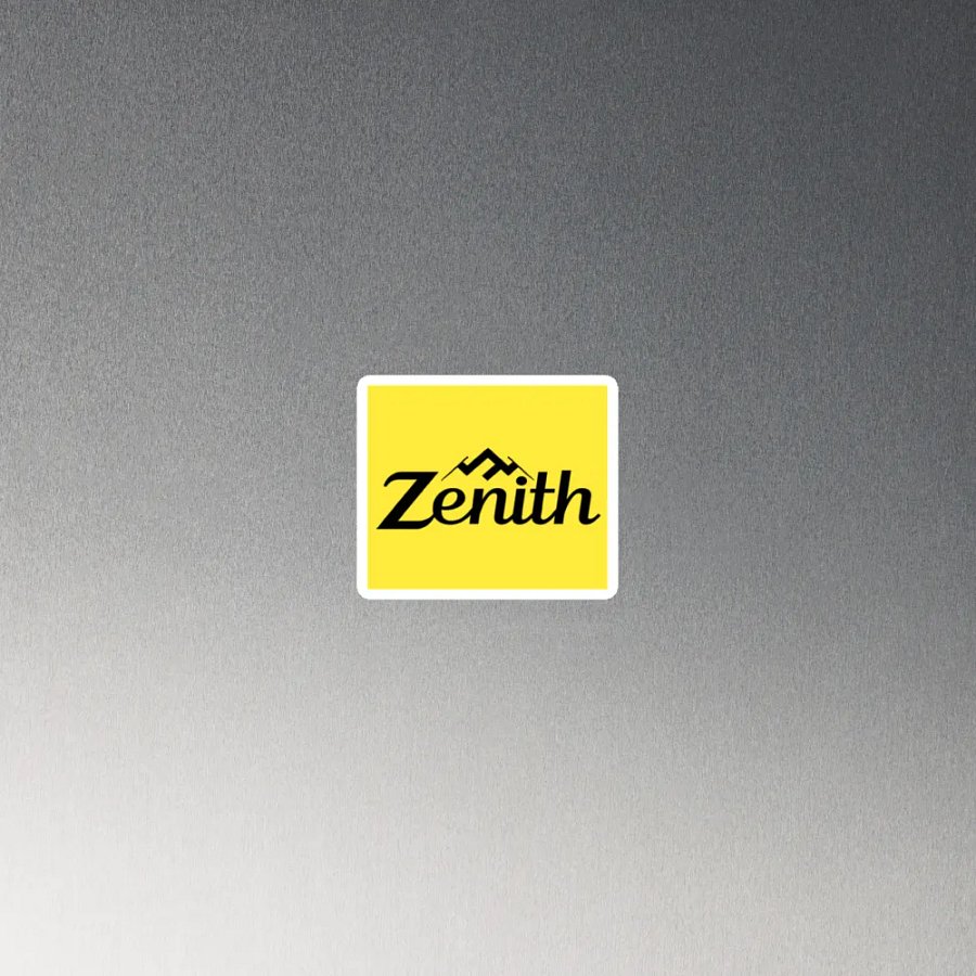 Exclusive Zenith Yellow Die-Cut Fridge Magnet - Custom Design, 3 Sizes Available product image (4)