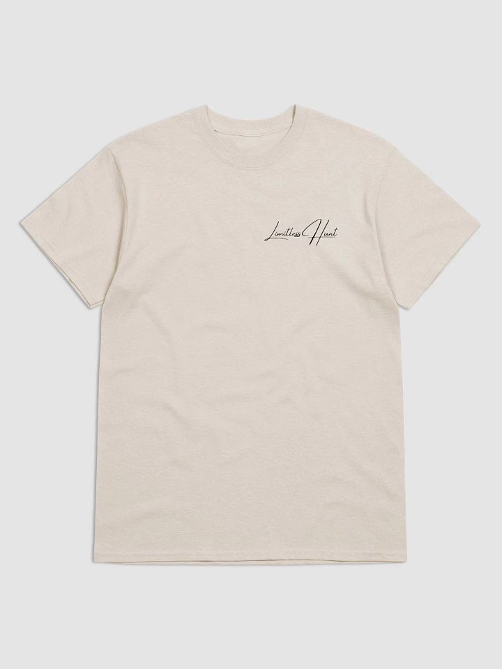 Limitless Hunt minimal tshirt product image (1)