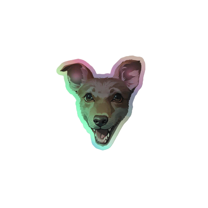 Mango Holo Sticker product image (1)