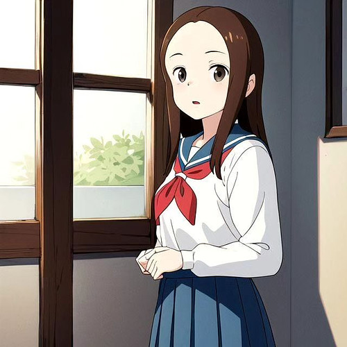 Can you imagine if Takagi-san was brought to life in the magical world of Studio Ghibli? The mischief and sweetness would rea...