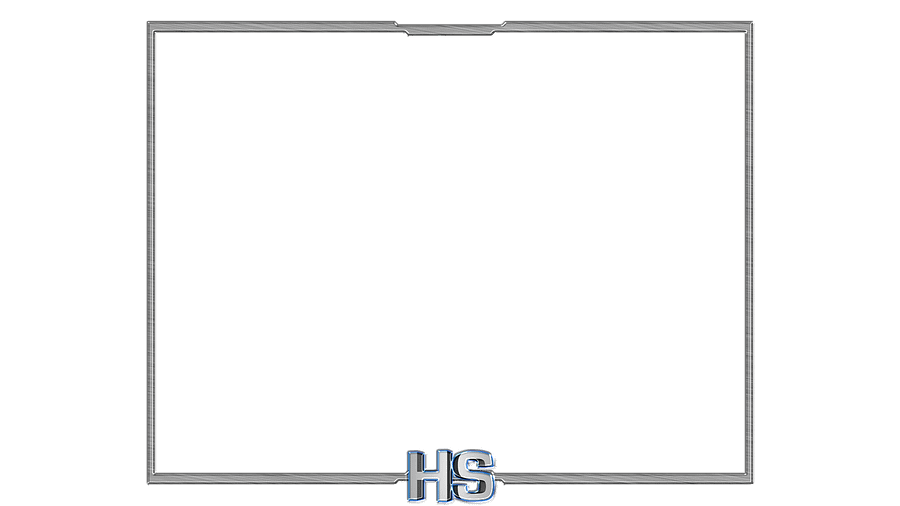 Metallic Webcam Overlay with logotype product image (1)