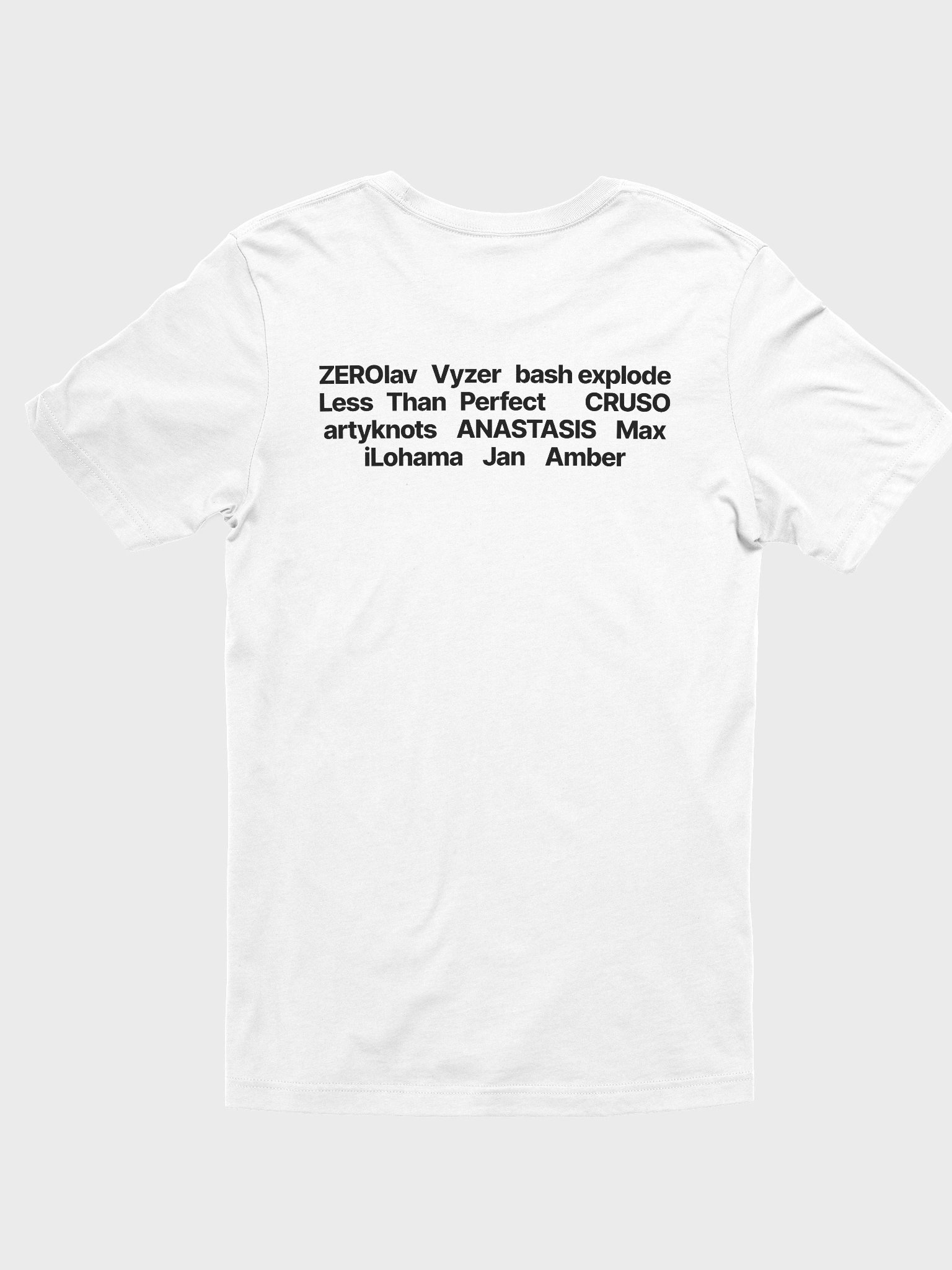 lessfest 9 shirt (dark text) product image (2)