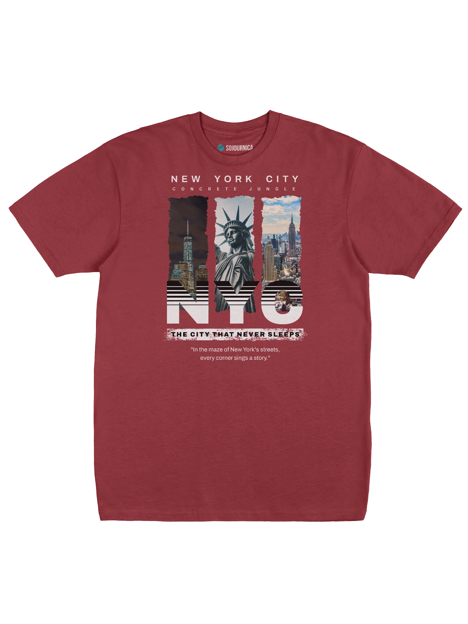 NYC Concrete Jungle Premium Unisex Tee product image (4)