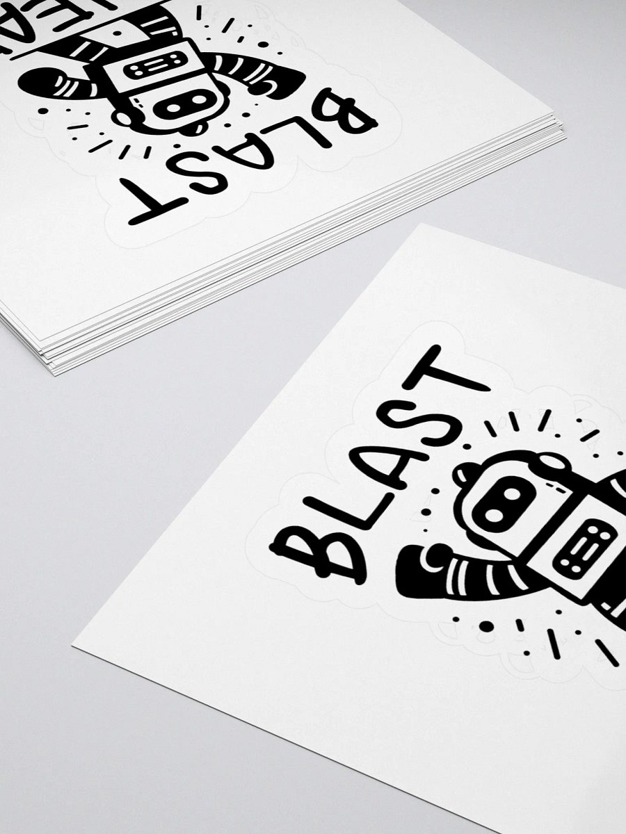 Blast Ahead Kiss Cut Stickers product image (11)