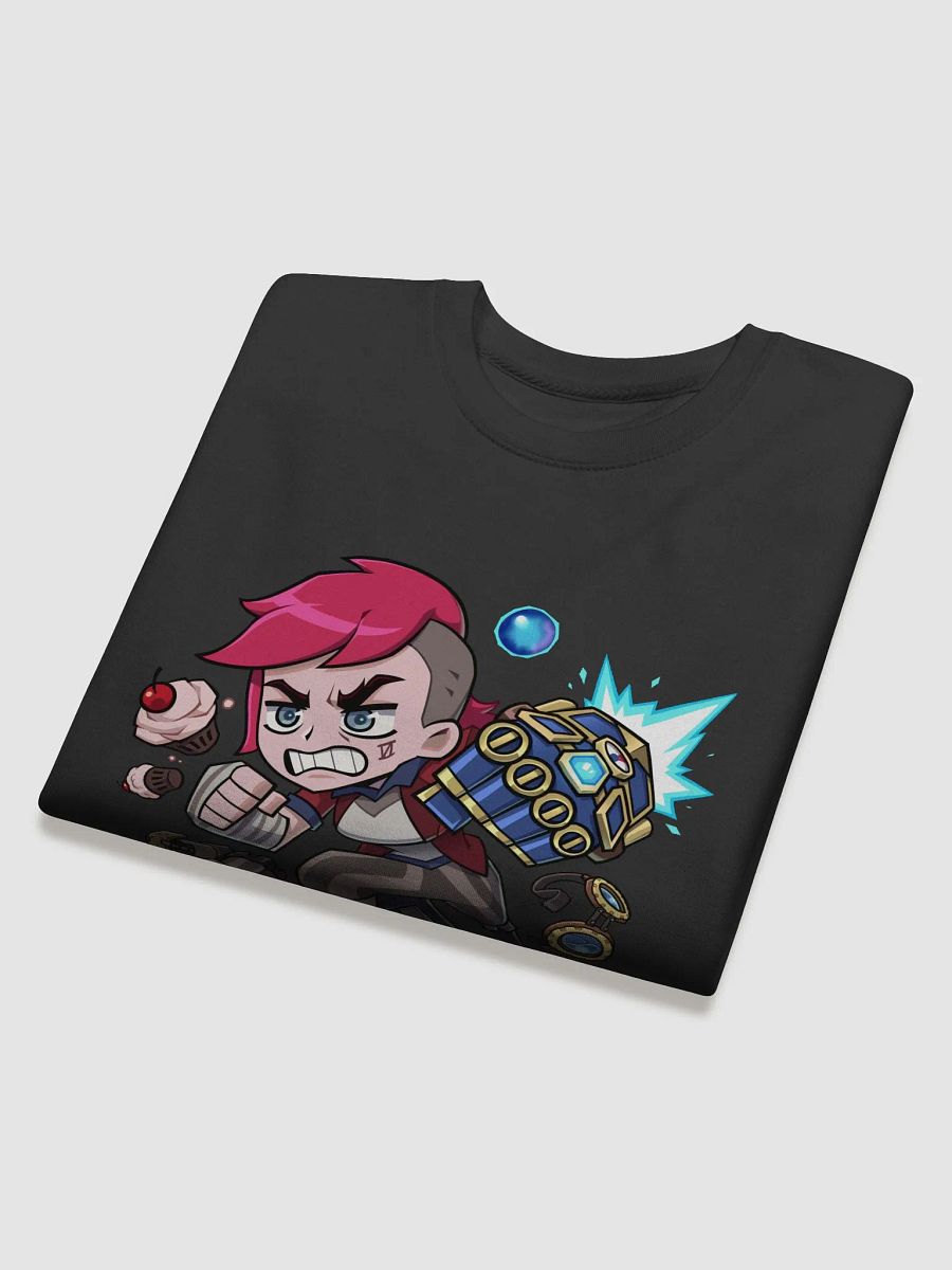 Crazy Pink Hair Girl Sweatshirt product image (4)