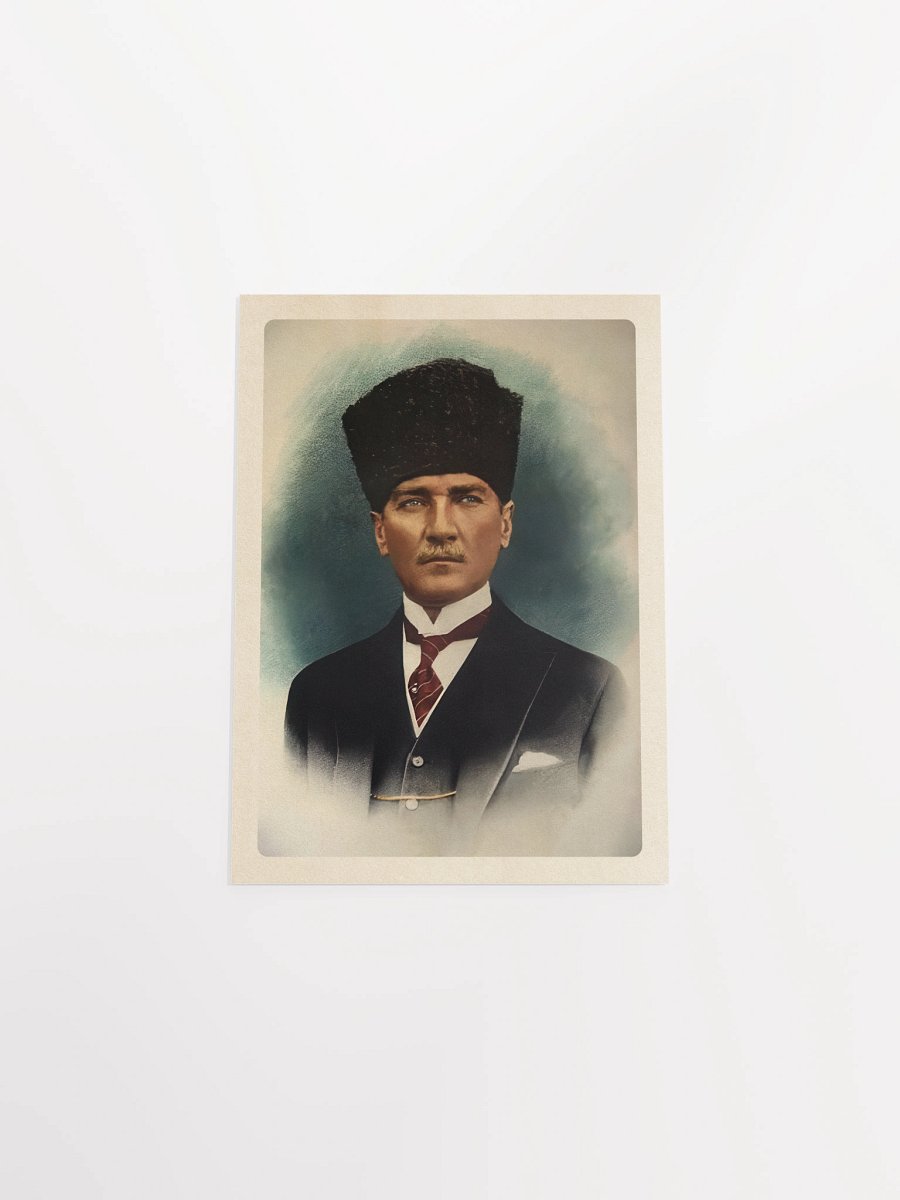 Mustafa Kemal Atatürk photo poster with border, 1920s — Turkey poster product image (10)