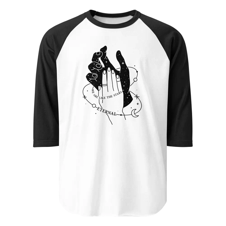 We Are Like The Stars Fine Jersey Raglan Tee product image (31)