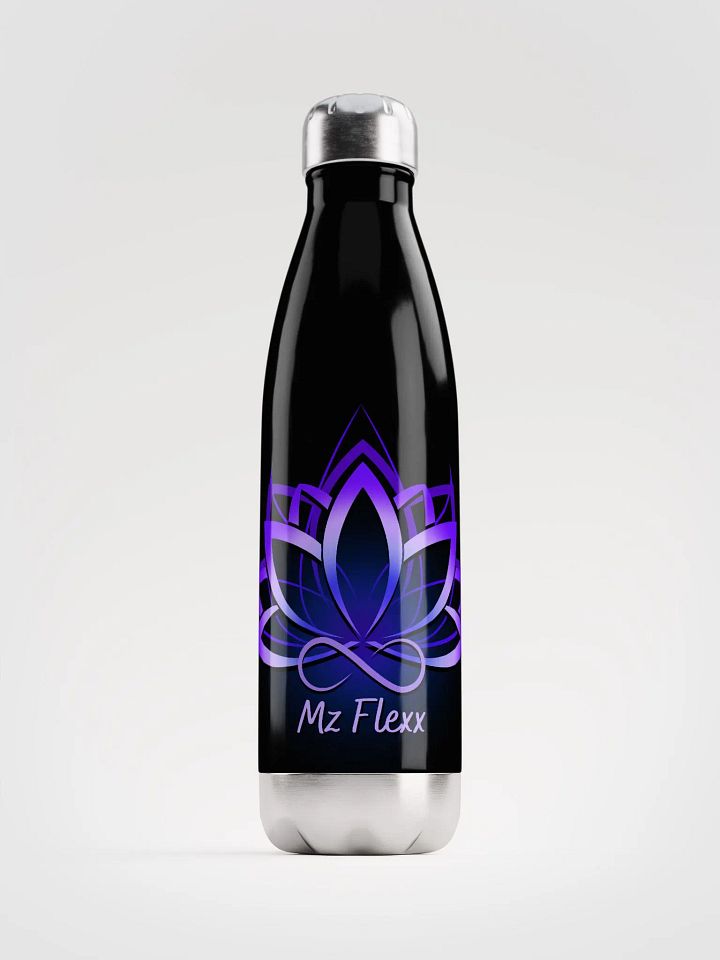 Mz Flexx Flexxfinity Lotus Stainless Steel Water Bottle product image (1)