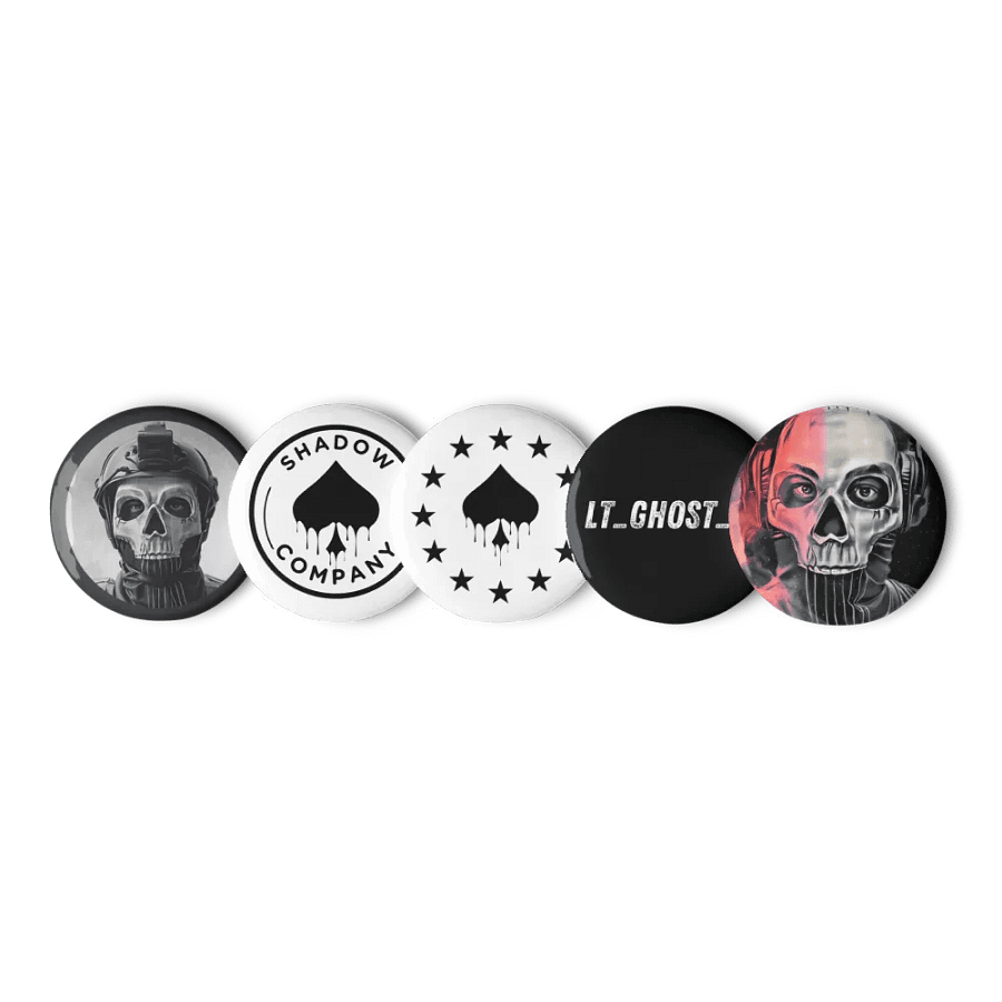 LT Ghost TV "PACK 3" Buttons product image (1)