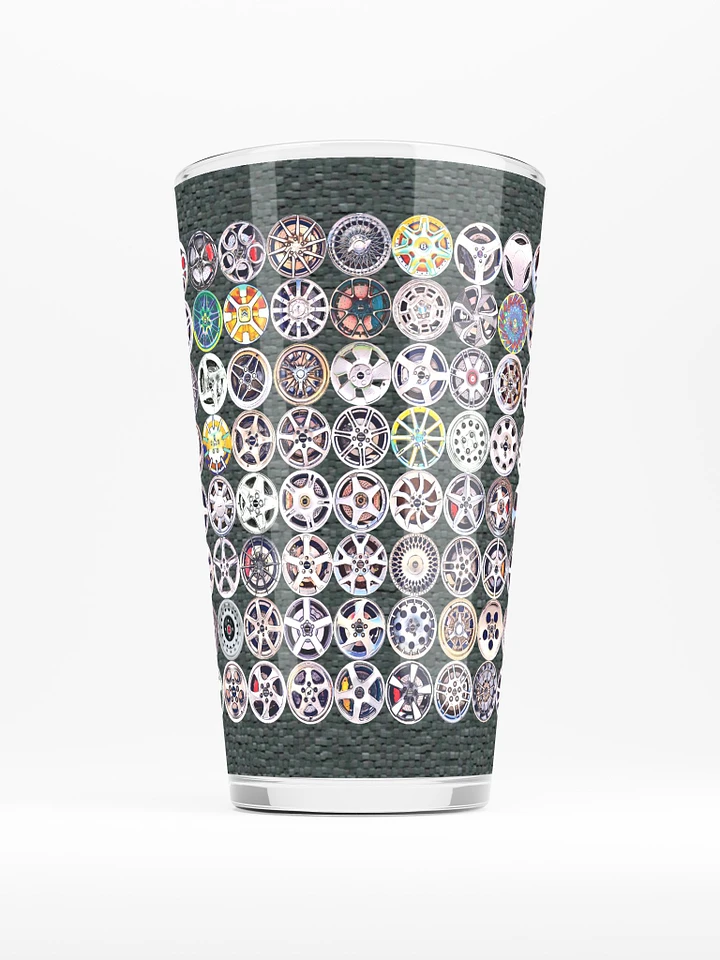All the wheels - Pint Glass product image (1)