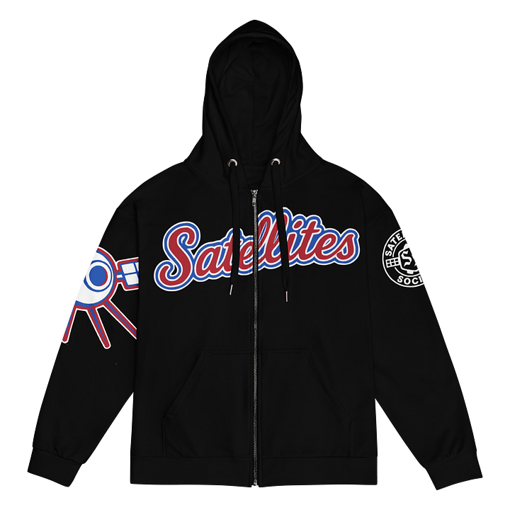 Satellites Varsity Zip Hoodie product image (1)