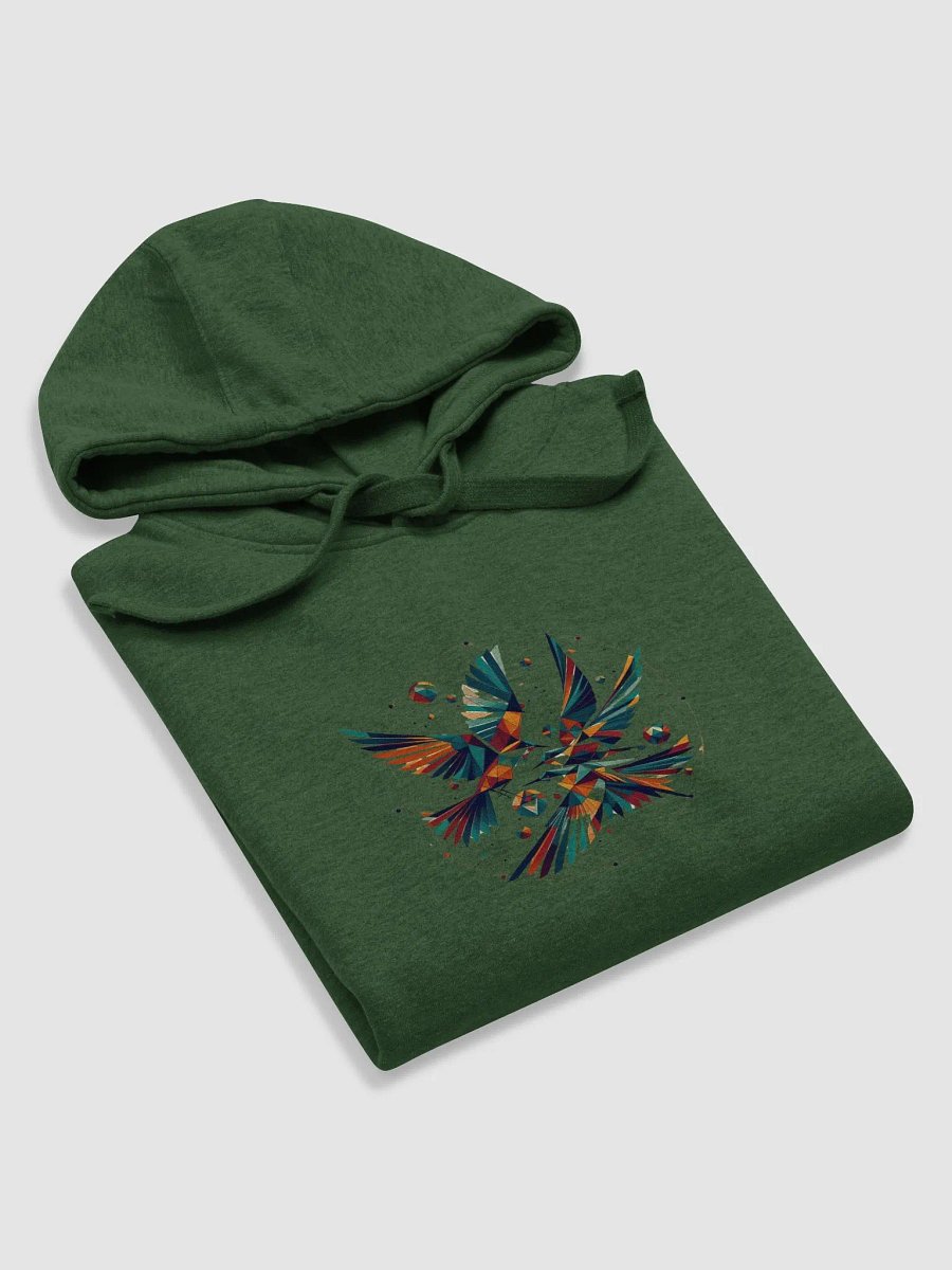 Avian Abstraction Unisex Hoodie - Geometric Art product image (3)