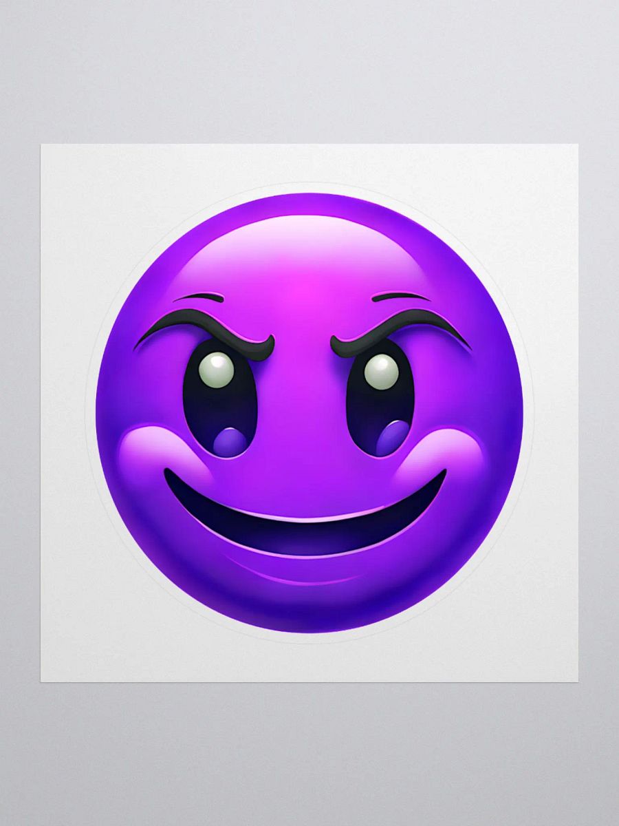 Channel Emote Sticker: Evil Smile product image (2)