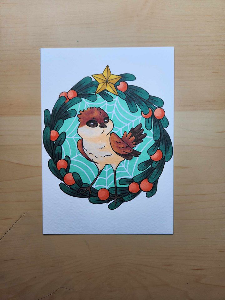 Dessin original Noël Moineau product image (2)