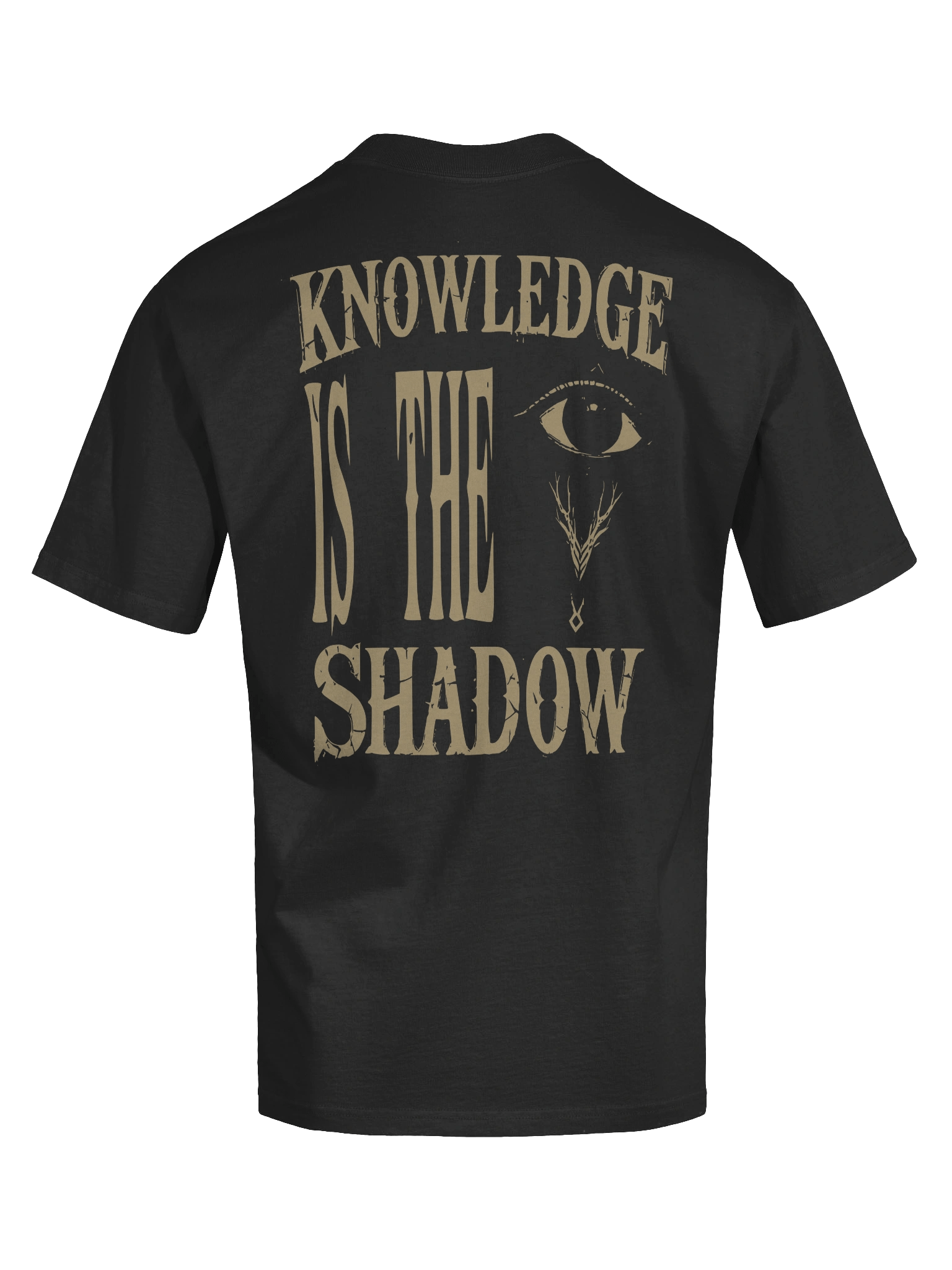 "Knowledge Is The Shadow" Tee: Embrace The Depth. 👁️🖤 product image (5)