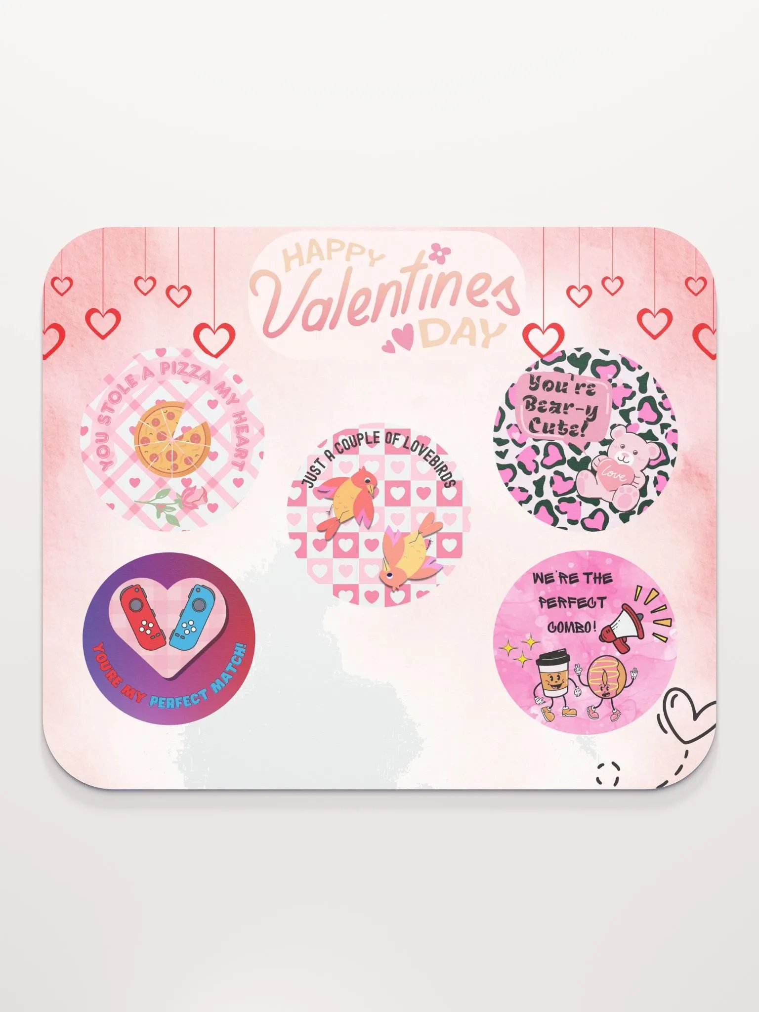V Day Mousepad product image (3)