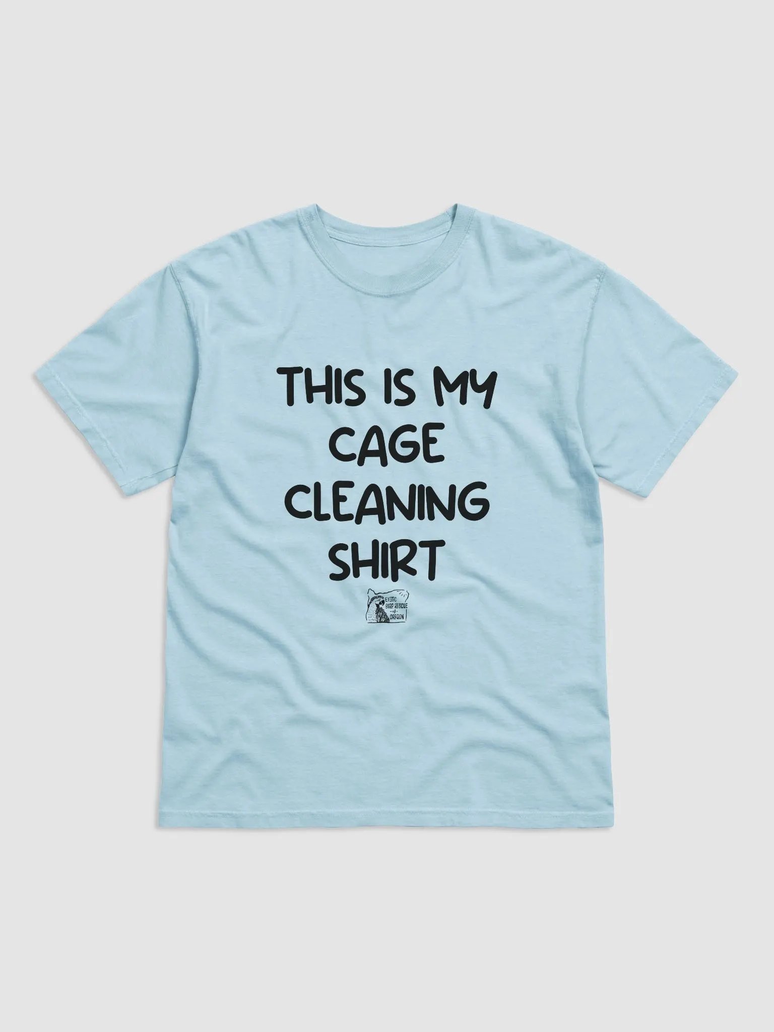 Cage Cleaning TShirt product image (1)