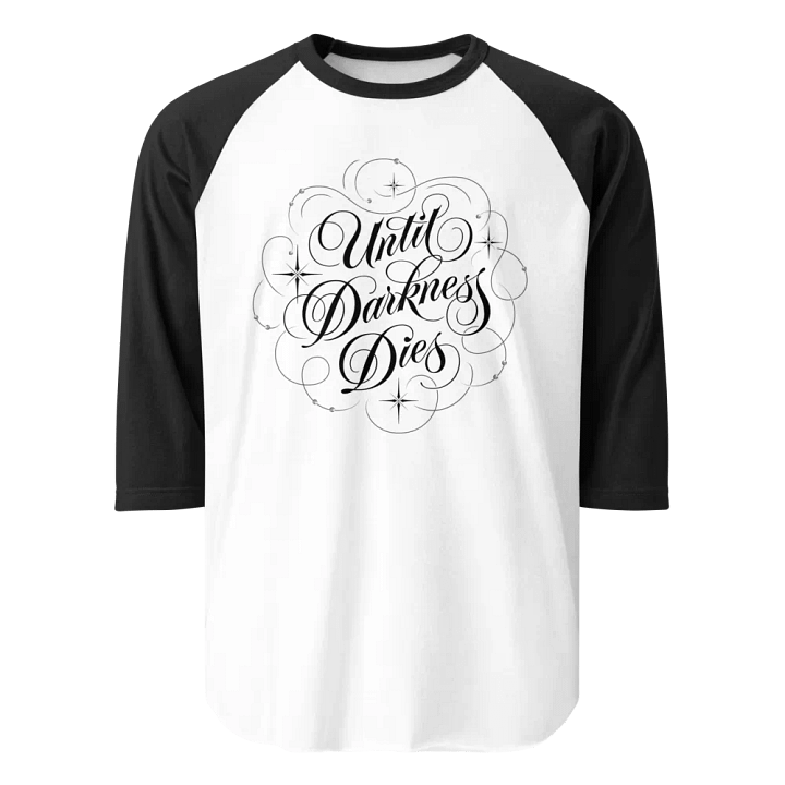 Until Darkness Dies (swirls design) Fine Jersey Raglan Tee product image (31)