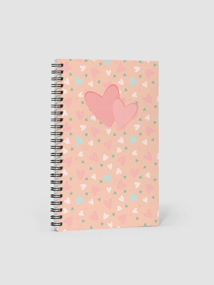 Scattered Hearts Notebook product image (1)