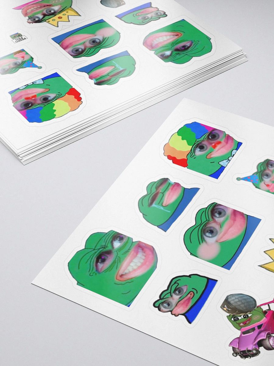 Peepo Federation sticker set product image (5)