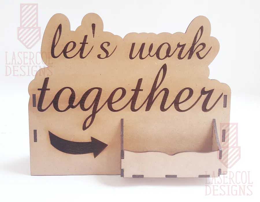 Business Card Holder - Laser Cut Files product image (2)