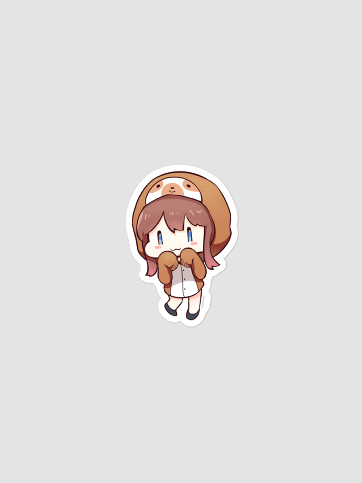 Sloth Hoodie Sticker product image (1)