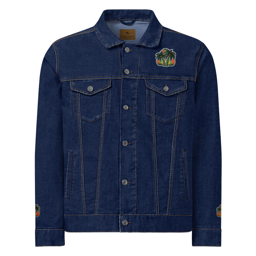 Sunset Palms Denim Jacket product image (5)