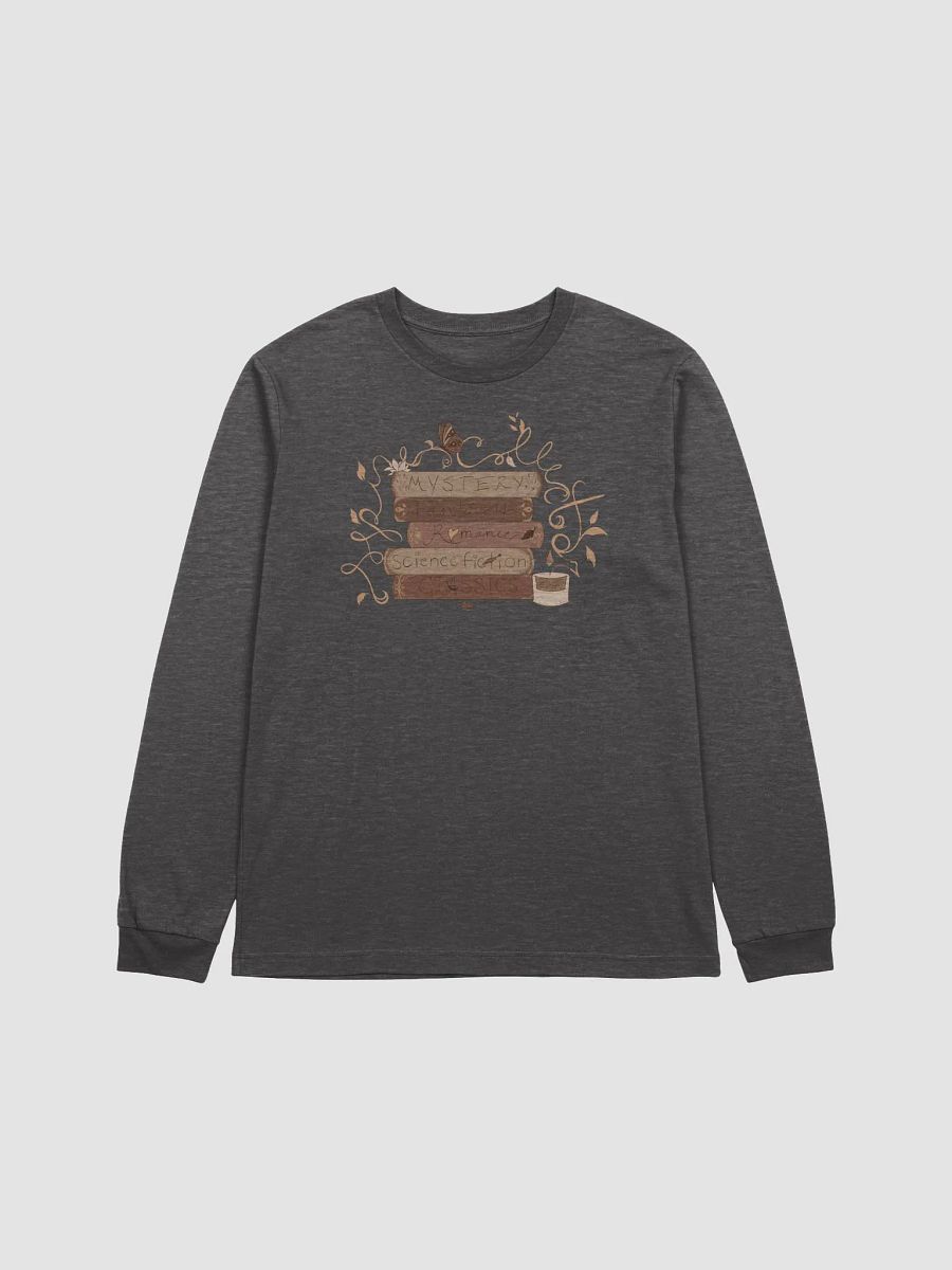 Autumnal Bookstack Longsleeve Tee product image (1)