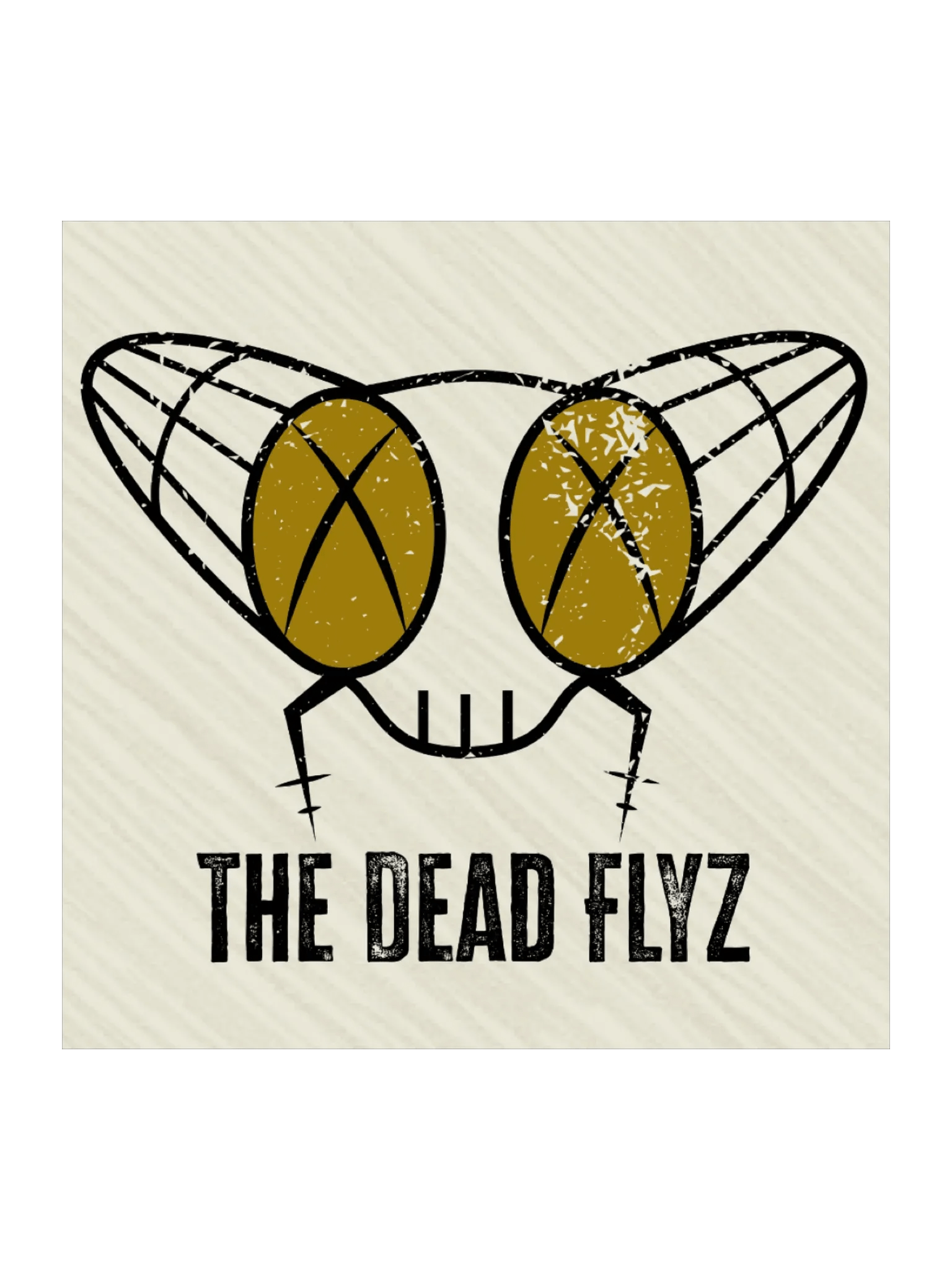 The Dead Flyz Sticker (square) product image (1)