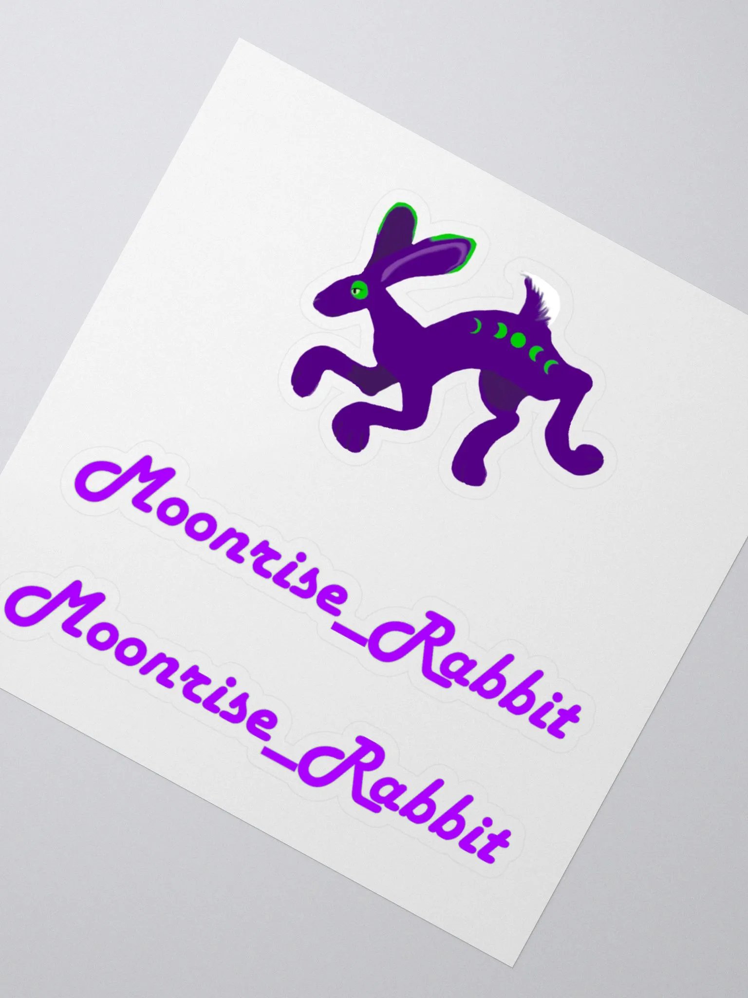 Moonrise Rabbit Brand Sticker product image (2)