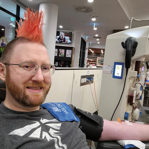 It's that time again. Plasma donation #donateblood
