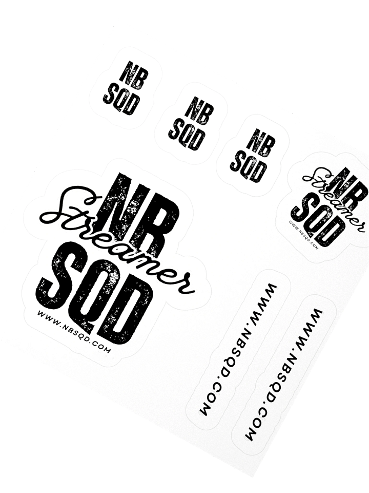 NBSQD Streamer / Gamer Sticker Pack – Rep the Squad. Rule the Game. product image (5)