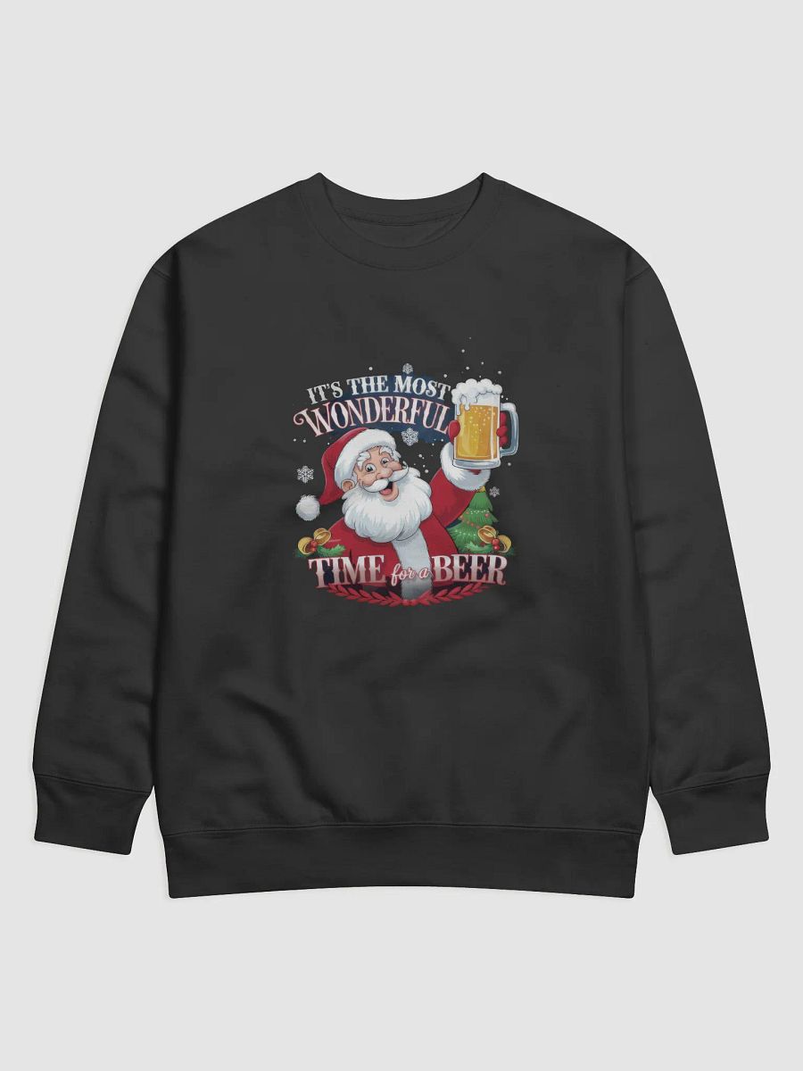 Santa’s Holiday Cheers Cotton Heritage Premium Sweatshirt product image (1)