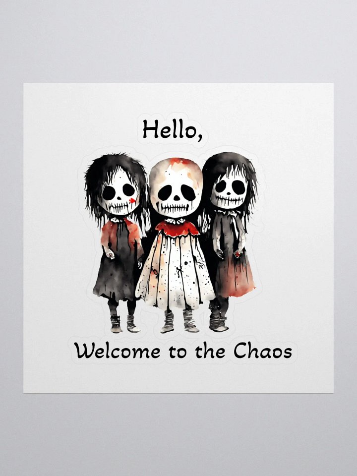 Gothic Trio Kiss Cut Stickers product image (3)