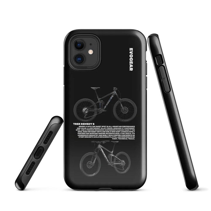 Black Trek Remedy 8 iPhone Case product image (1)