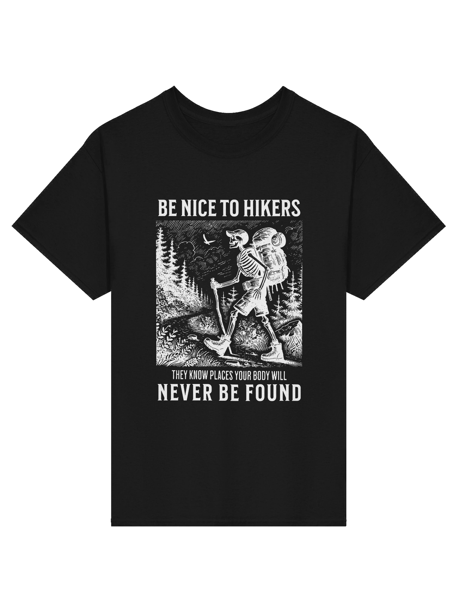Be Nice to Hikers Heavyweight T-Shirt product image (1)