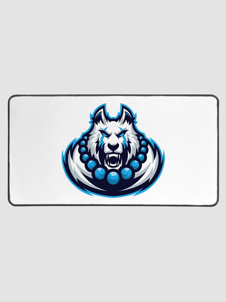 Arctic Wolf Symmetry Desk Mat product image (1)