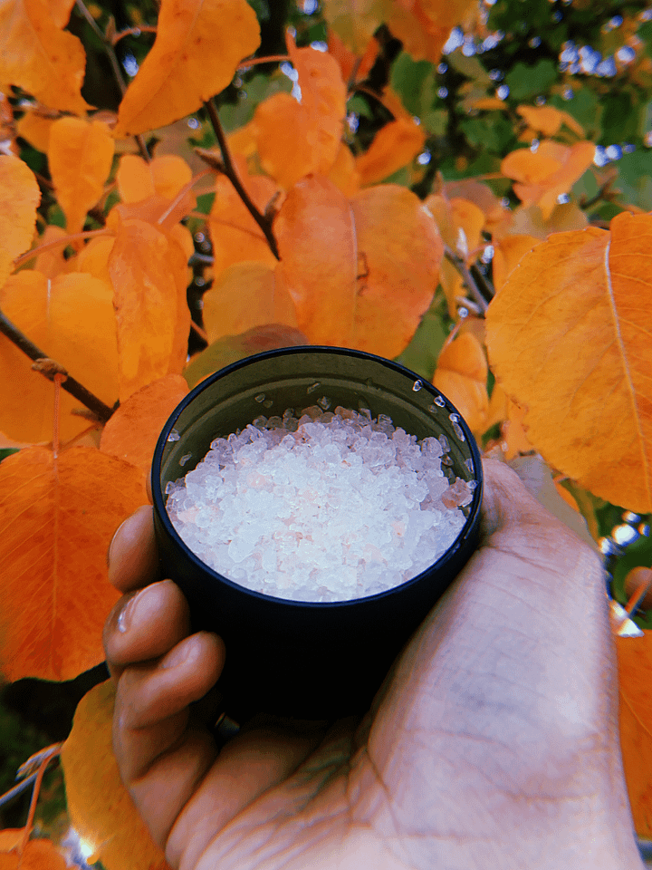Stress Relief Bath Salt and Body Scrub (4oz) product image (1)