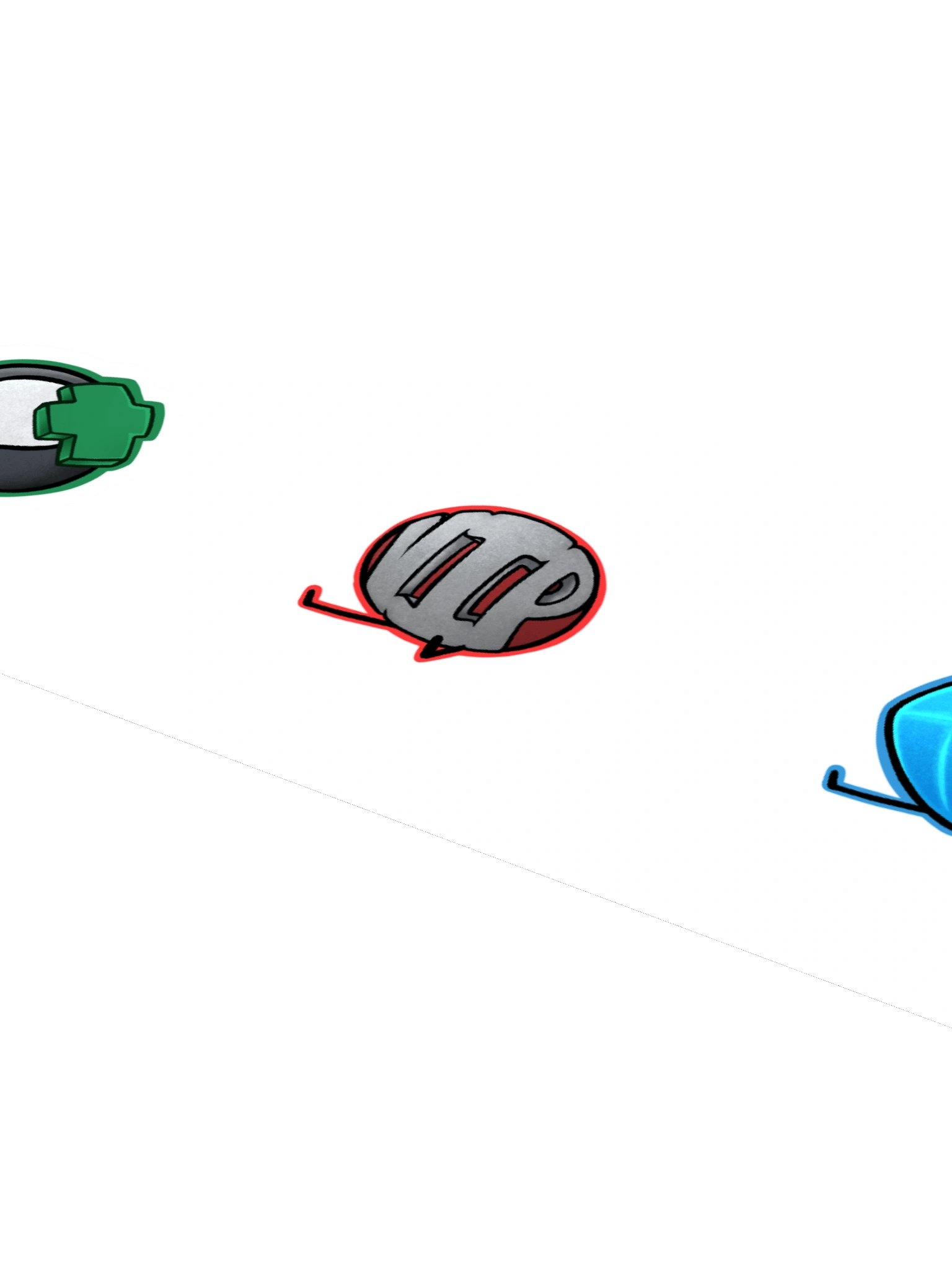 Pebble's Rockpile Tiers Sticker Selection product image (4)