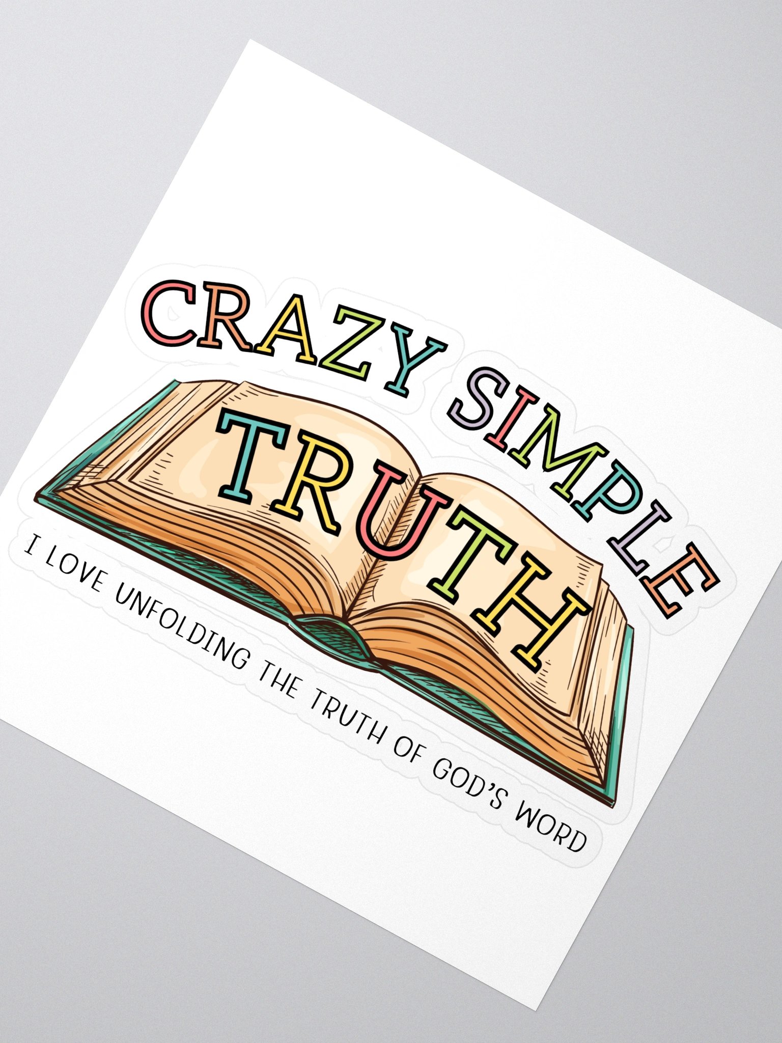 Kiss Cut Bible Stickers product image (2)