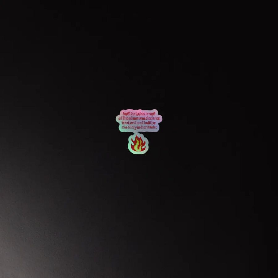 Divine Fire Holographic Sticker Sheet product image (4)