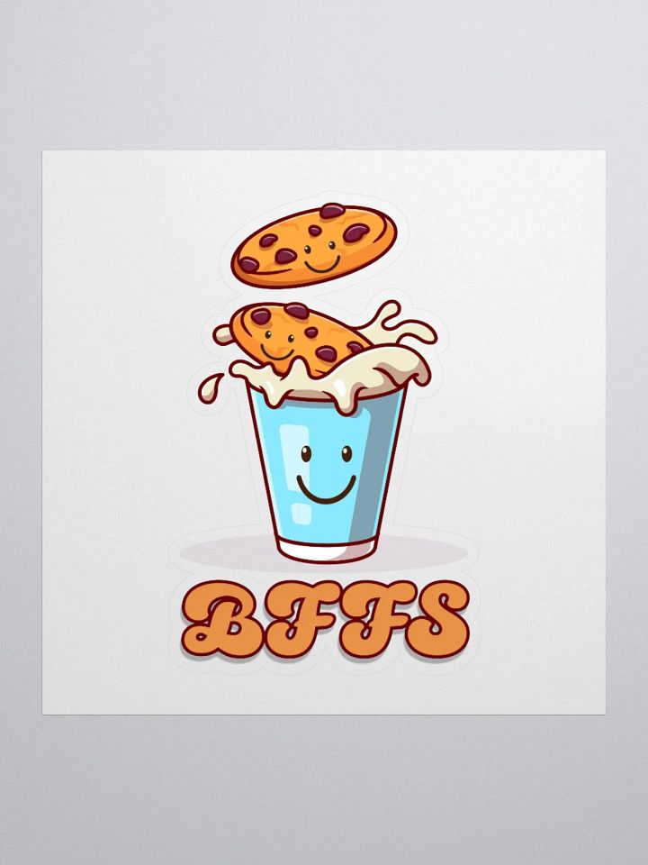 BFFs Milk and Cookies Sticker product image (1)