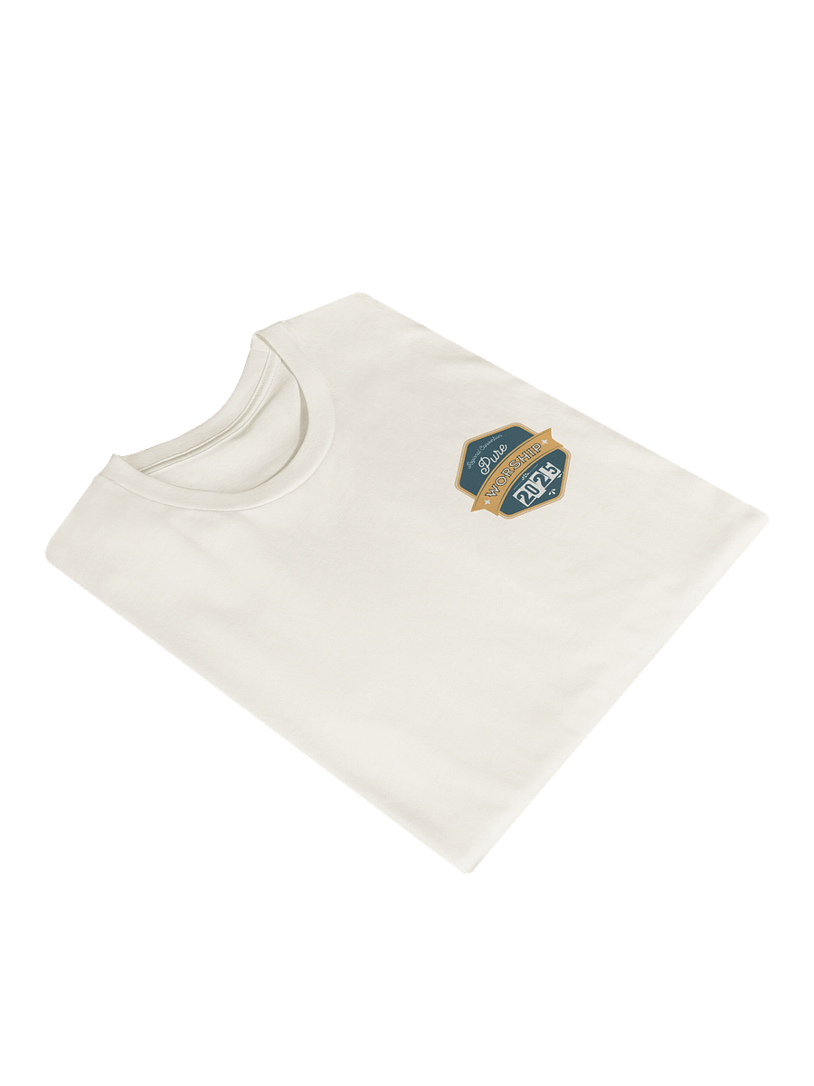 2025 "Pure Worship" Regional Convention Retro Badge T-Shirt product image (4)