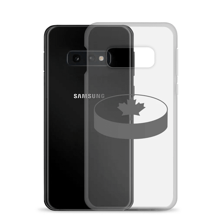 Maple Leaf Hockey Puck Clear Samsung® Case product image (8)