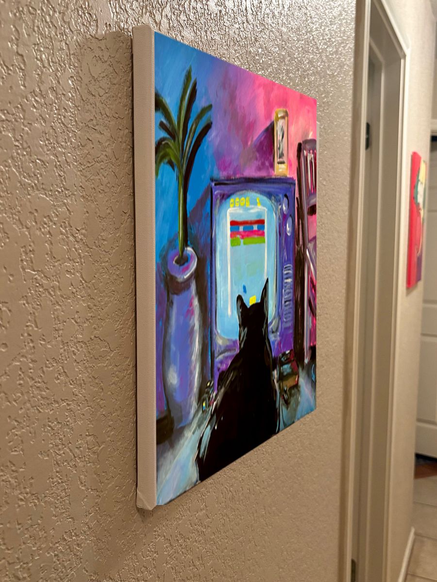 Canvas Print Gamer Cat Atari Daze product image (4)