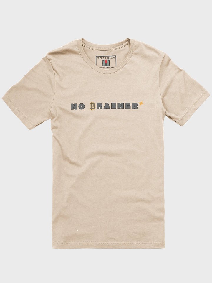 No Brainer – Bitcoin T-Shirt product image (2)
